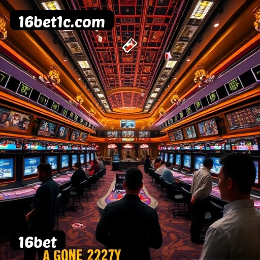 Casino Exclusivo no 16bet: Jogos de Elite e Dealers Reais